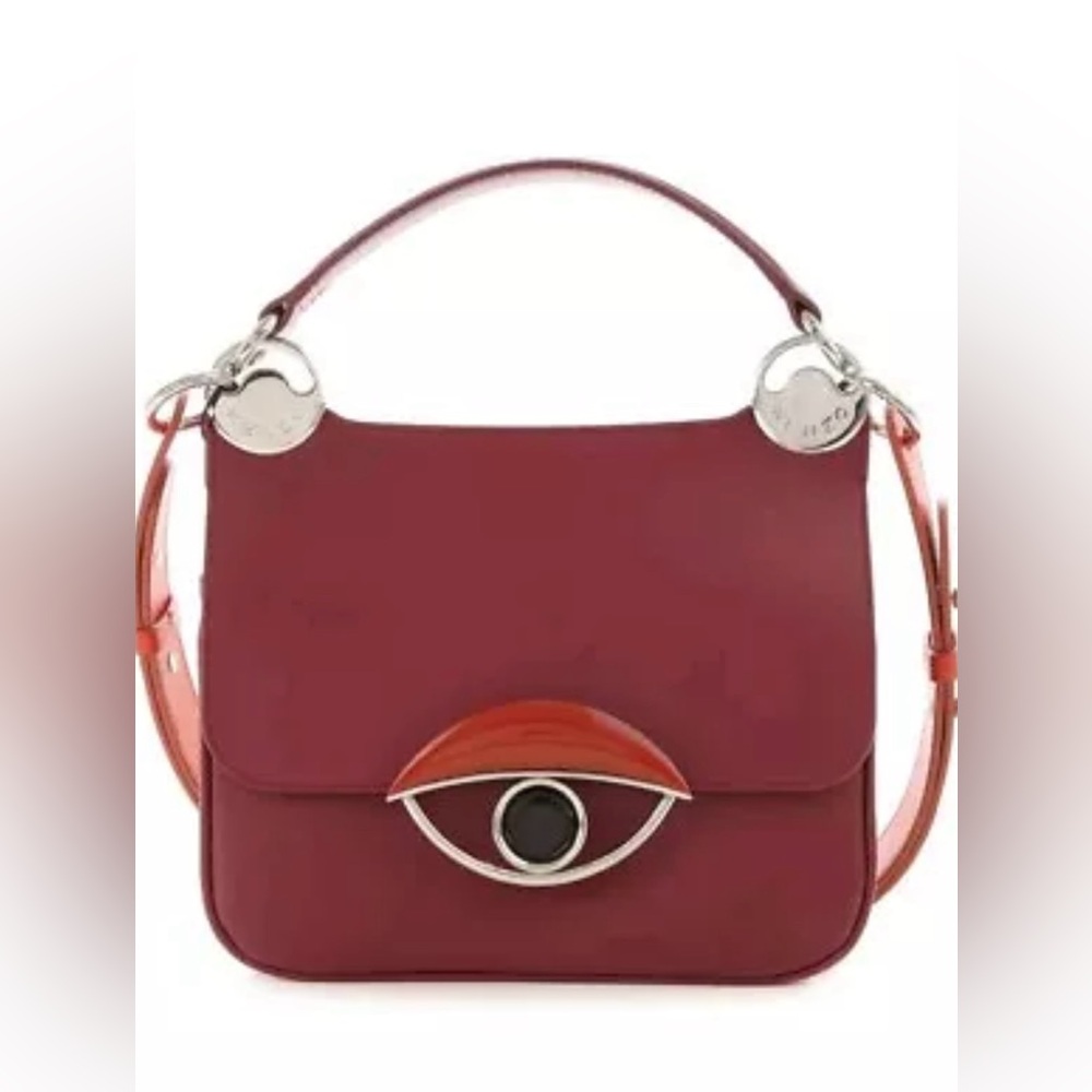 KENZO
Medium Crossbody handbag in burgundy color/brand new never worn